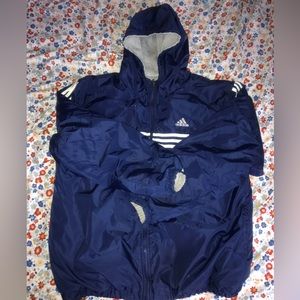 Vintage Adidas Reversible Puffy Jacket